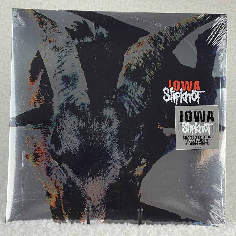 Slipknot - Iowa‎ [New Vinyl LP] Coke Bottle Green , Clear Vinyl Record Music